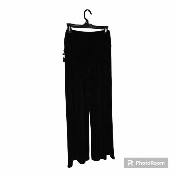 NWT (LYCRA) SOFTWARE by Mark Singer Black Pants Size XL - Picture 3 of 10